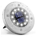 Pack 2 Estacas Solares Led Piso 0.06 W Ip 44 84 Lm Luz Calid