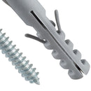 Tarugo Con Tornillo 5 Mm 25 Unidades