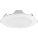 Panel Led Spot Empotrado Circular Blanco 6W Luz Calida