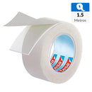 Cinta doble contacto 1,5mx19mm transparentes y vidrio 20 kg/m