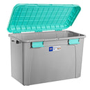 Baul 43.3X52.7X80 Cm 123 L Turquesa