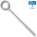 Cancamo Acero 1/4 Pulg X4 Zincado