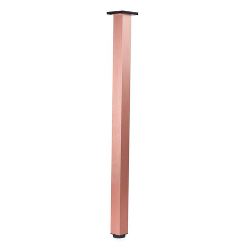 Pata cofren aluminio 710mm cobre