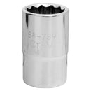 Dado estandar 1/2x17 mm acero