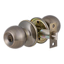 Cerradura dormitorio bola bronce envejecido fx
