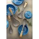Cucharon plastico gris