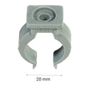 Abrazadera PVC-P Fija 20mm 1u