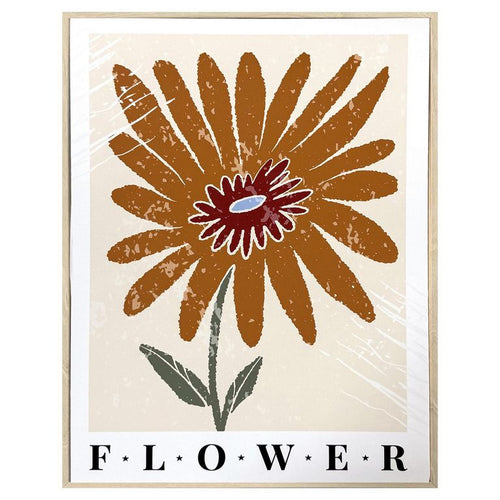 Cuadro Flor 30x40 cm..