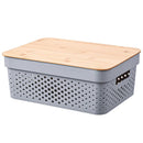 Set 2 Cajas 26.7x18.3x35.9 cm 11 cm3 Blanco