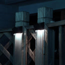 Aplique Led Guia Solar O Pila Exterior Ip44 Luz Fria