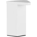 Pata cuadrada abs blanco 40x100 mm