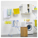 Tendedero de Ropa Muro PVC 26 m Blanco