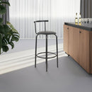 Taburete Bar Negro-Negro