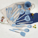 Set Utensilios Azul 15 Piezas