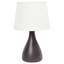 Lampara Mesa Laura Cafe 21x33 cm