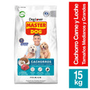 Alimento Seco para Perro Cachorro Carne y leche 15 kg