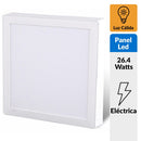 Panel Led Sobrepuesto Cuadrado Blanco 24W Luz Calida