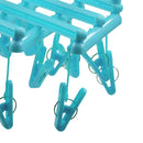 Colgante de Ropa Extensible Plegable PVC 39 cm Verde
