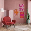 Cuadro Decorativo Frases Yeah 60x90 cm