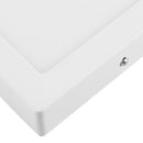 Panel sobrepuesto cuadrado LED 12 W..