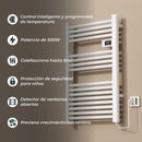 Secador Toallas Para Baño Programable Radiacion Vesubio Blanco