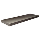 Repisa Melamina 1 Nivel(Es) 120X3.8X25 Cm Chocolate