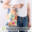 Cortina Bano Tela Blocks 178x180 cm