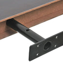 Repisa Mdf 1 Nivel(Es) 25X80X3.8 Cm Chocolate