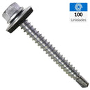 Tornillo Autoperforante Metal 1-1/2 Pulg 12 Mm 100 U.