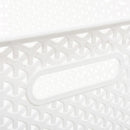 Canasto Ratan 35X24X47 Cm 35 L Blanco