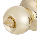 Cerradura bano bola bronce pulido fx