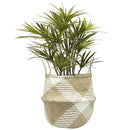 Canasto Decorativo Hierba Marina 43X30 Cm Boho Chic Hogar
