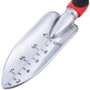 Pala 12 cm de aluminio plateado con mango