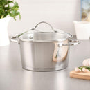 Olla De Acero Inoxidable 20 Cm 3.1 L Plateado Olla