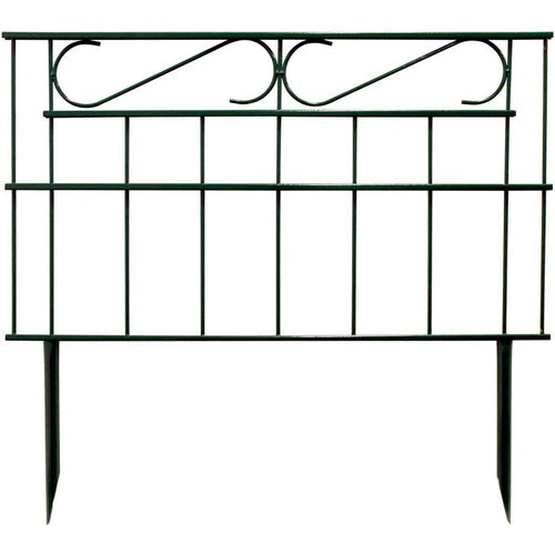 Cerco Garden De Alambre Metal 0.72X0.65 Metros Verde