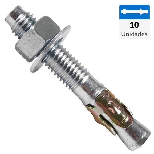Perno anclaje 5/8 x 5 10 unidades