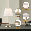 Pack 2 Lamparas Mesa New Lyon X33 Cm