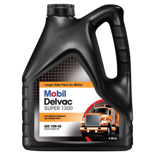 Aceite Motor Delvac Super 1300 15w-40 4 Litros Diesel