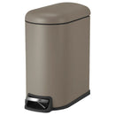 Papelero 5 Litros Metal Gris Mate