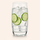 Set 6 Vasos Alto de Vidrio 344 ml Transparente