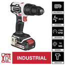 Taladro Inalambrico Percutor 13 mm 20 V/2 Baterias