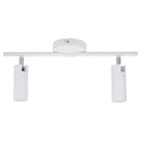 Barra Led Lanark 2 Luces Plastico Blanco