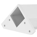 Pata cuadrada abs blanco 40x150 mm