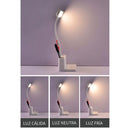 Lamp Esc Led Usb Iris Blanco