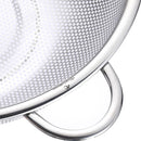 Canasta 25,5 Cm Perforada Redonda Acero.