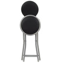Silla Plegable Metal Negra