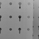 Panel Organizador de Herramientas Metalico Galvanizado 20X60Cm