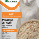 Alimento humedo para gato 85 gr pollo salmon