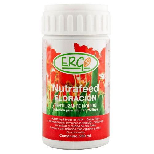 Fertilizante para flores concentrado 250 ml frasco