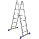 Escalera Multiproposito Articulada Aluminio 3.19 m 12 Peldanos